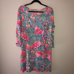 EUC Lilly Peel and Eat Cotton Linden Dress L